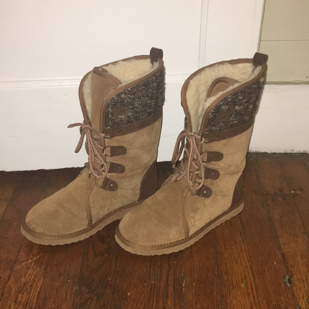 Canadian made genuine sheepskin & leather Boots